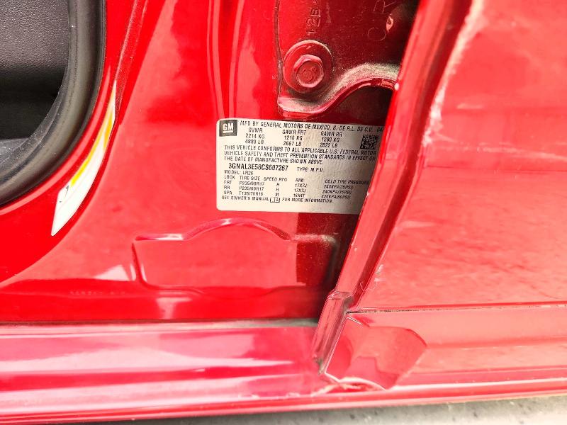 71184016 :رقم المزاد ، 3GNAL3E58CS607267 vin ، 2012 Chevrolet Captiva مزاد بيع