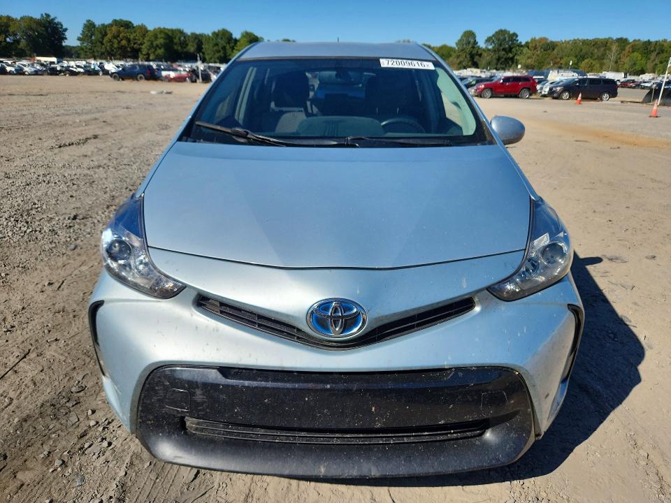 72009616 :رقم المزاد ، JTDZN3EU8FJ025706 vin ، 2015 Toyota Prius V مزاد بيع