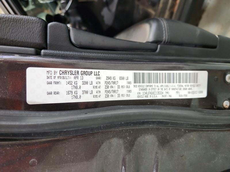 Aukcja sprzedaży 2014 Jeep Grand Cherokee, vin: 1C4RJFAGXEC135334, numer aukcji: 71423926