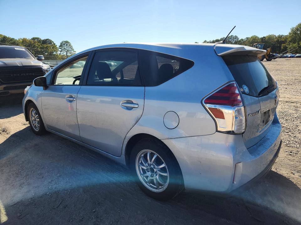 72009616 :رقم المزاد ، JTDZN3EU8FJ025706 vin ، 2015 Toyota Prius V مزاد بيع