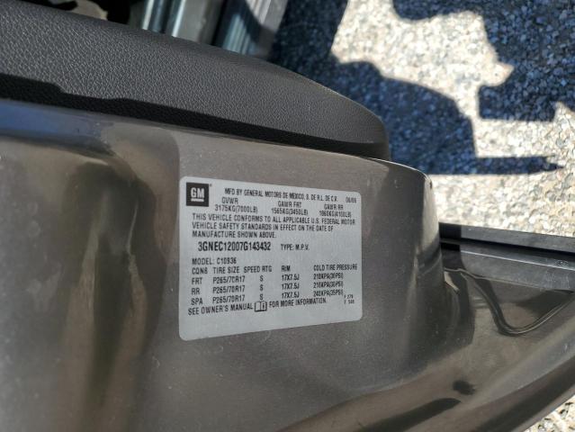Aukcja sprzedaży 2007 Chevrolet Avalanche, vin: 3GNEC12007G143432, numer aukcji: 71481326