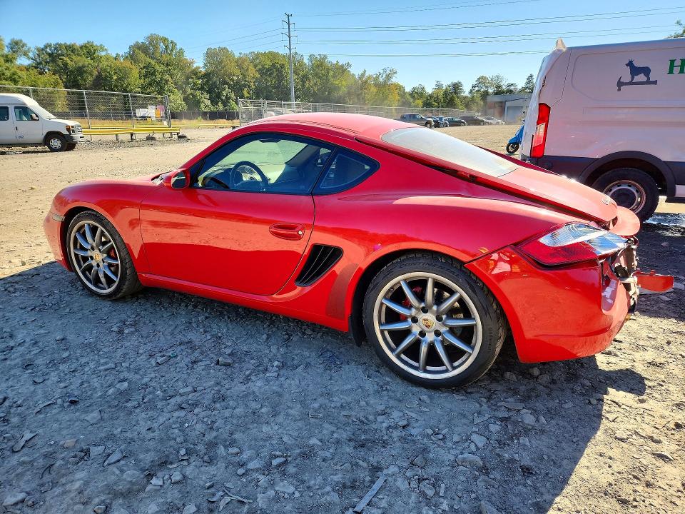 Aukcja sprzedaży 2007 Porsche Cayman, vin: WP0AB29827U783036, numer aukcji: 72106826