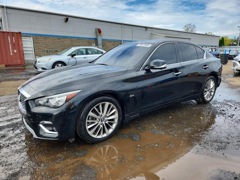 2018 Infiniti Q50 მანქანა იყიდება აუქციონზე, vin: JN1EV7AR2JM611822, აუქციონის ნომერი: 70612606