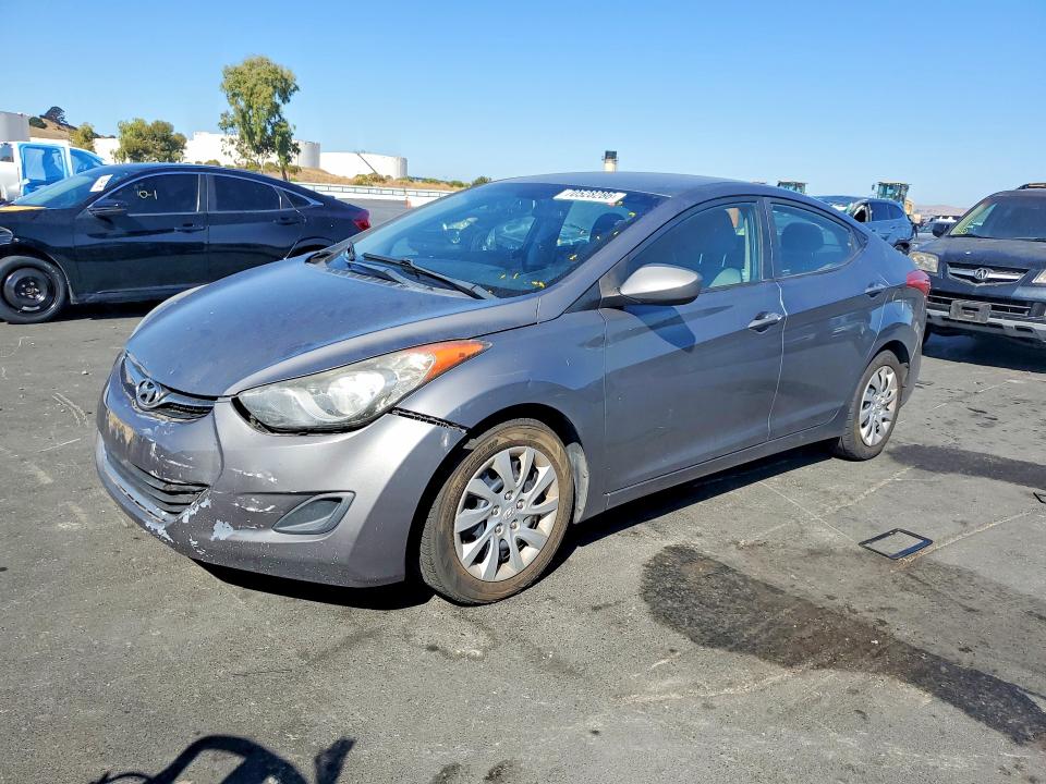 70528286 :رقم المزاد ، 5NPDH4AE1CH078032 vin ، 2012 Hyundai Elantra مزاد بيع