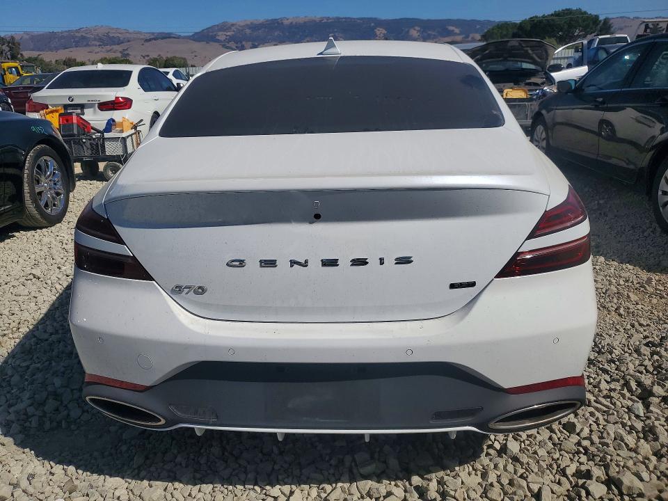 Продаж на аукціоні авто 2022 Genesis G70, vin: KMTG54TE9NU096551, номер лоту: 71782026