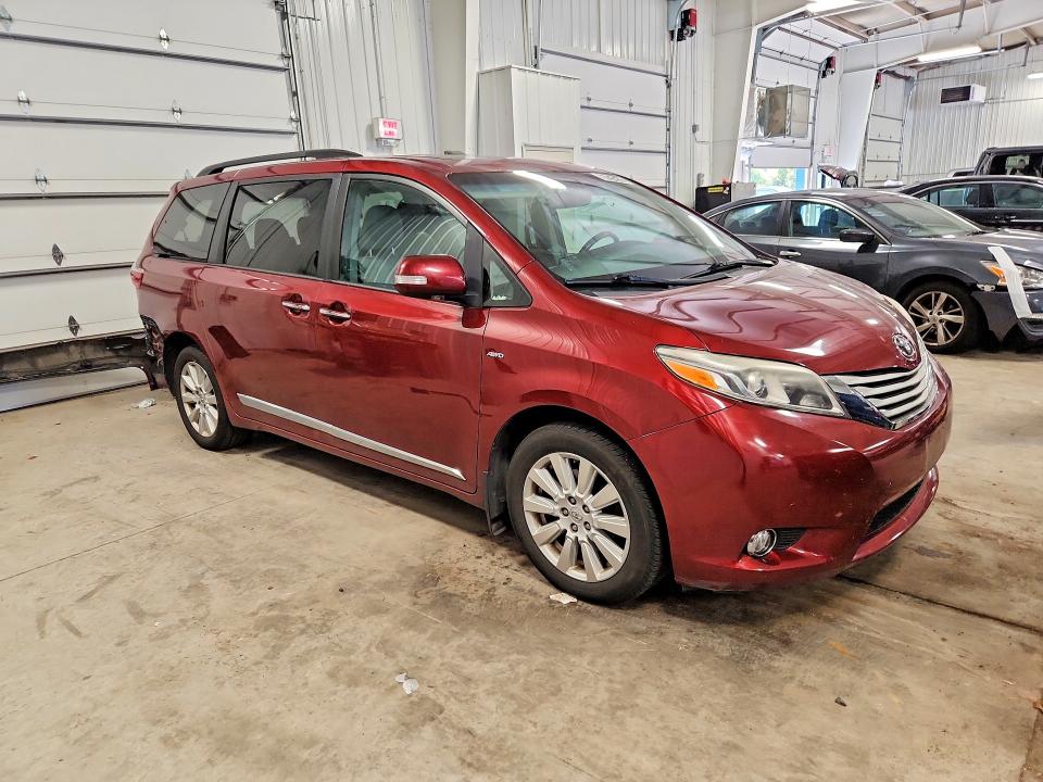 Продажа на аукционе авто 2017 Toyota Sienna, vin: 5TDDZ3DC2HS166770, номер лота: 71042476