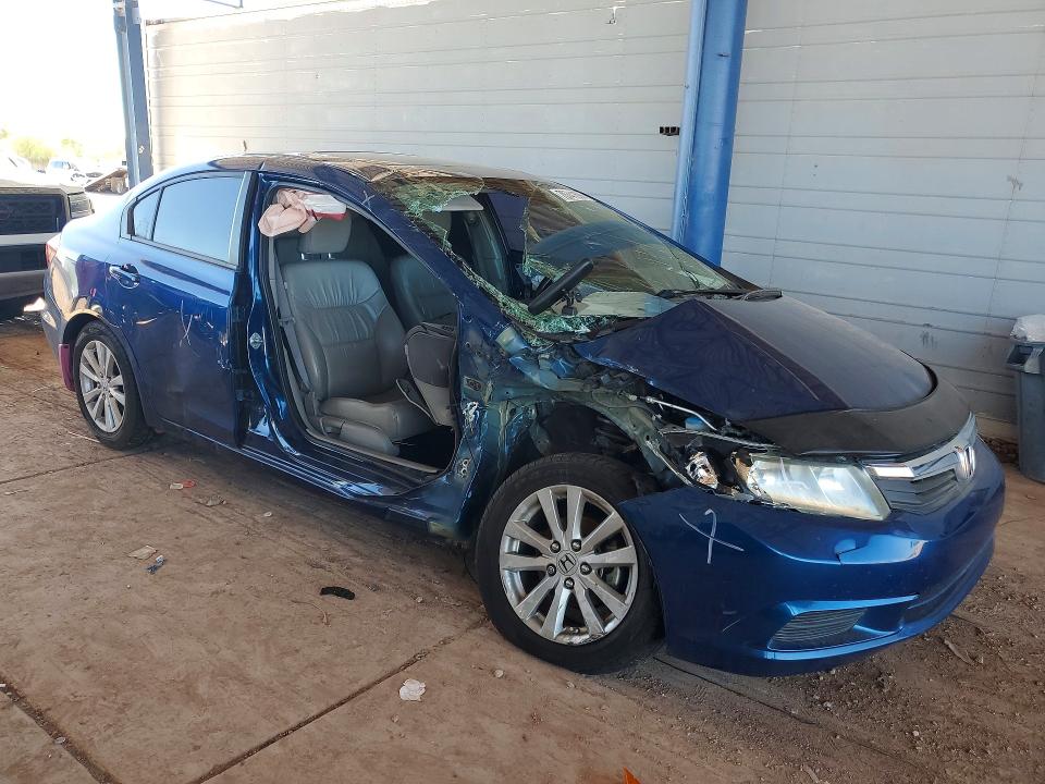 2012 Honda Civic მანქანა იყიდება აუქციონზე, vin: 2HGFB2F91CH502720, აუქციონის ნომერი: 70741696