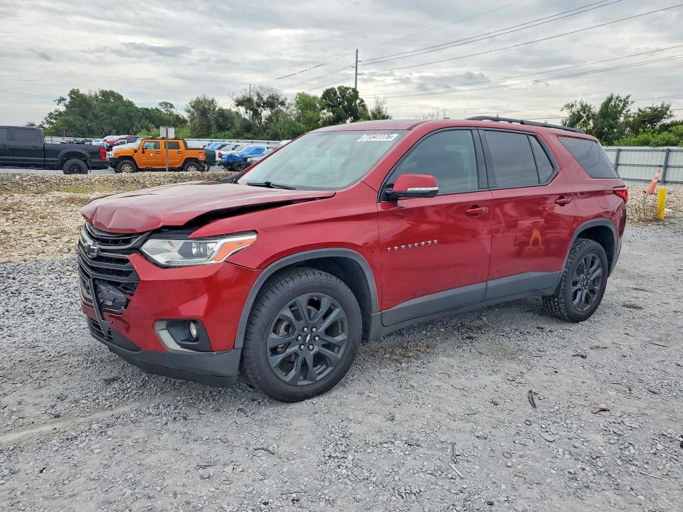 71547776 :رقم المزاد ، 1GNERJKX6JJ151309 vin ، 2018 Chevrolet Traverse مزاد بيع