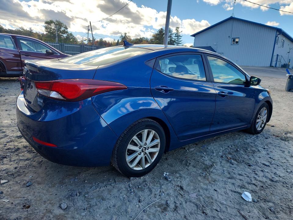 72740876 :رقم المزاد ، KMHDH4AE9FU248191 vin ، 2015 Hyundai Elantra مزاد بيع