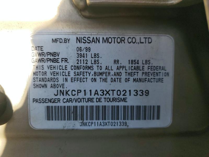 Продаж на аукціоні авто 1999 Infiniti G20, vin: JNKCP11A3XT021339, номер лоту: 72438936