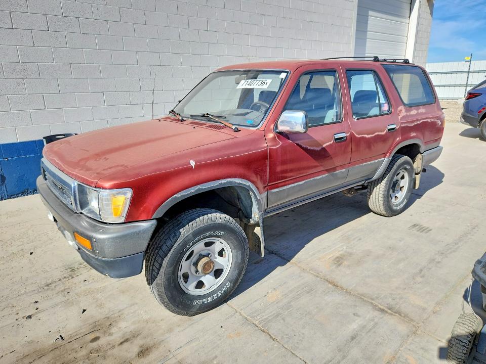 Продажа на аукционе авто 1990 Toyota 4runner, vin: JT3VN39W0L0020077, номер лота: 71407736