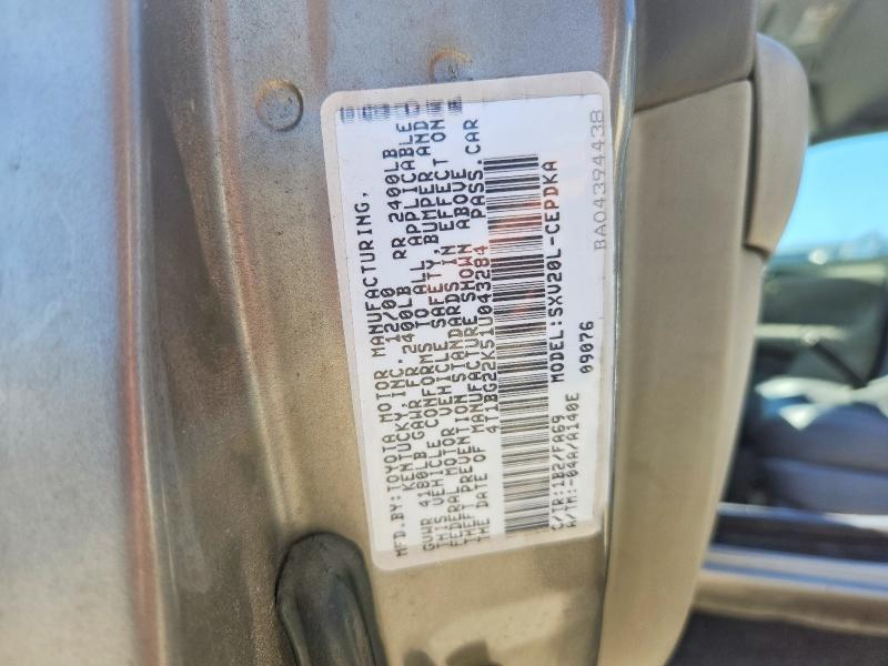 70952326 :رقم المزاد ، 4T1BG22K51U043284 vin ، 2001 Toyota Camry مزاد بيع