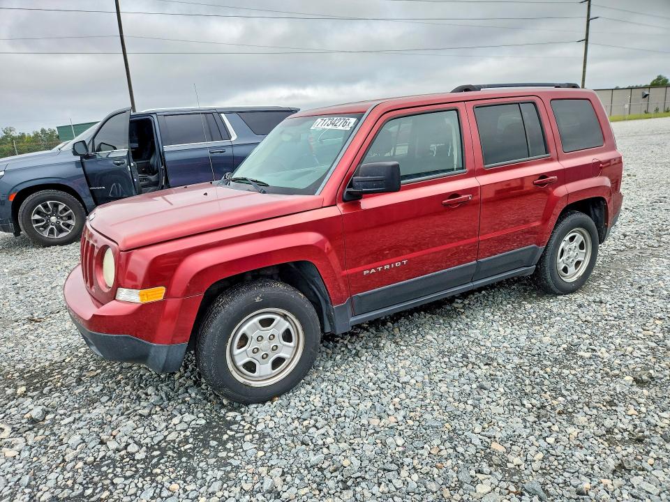 2015 Jeep Patriot მანქანა იყიდება აუქციონზე, vin: 1C4NJPBA6FD131243, აუქციონის ნომერი: 71734276