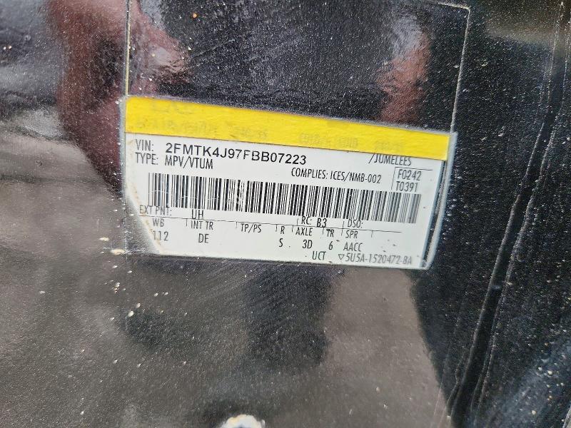 70570106 :رقم المزاد ، 2FMTK4J97FBB07223 vin ، 2015 Ford Edge مزاد بيع