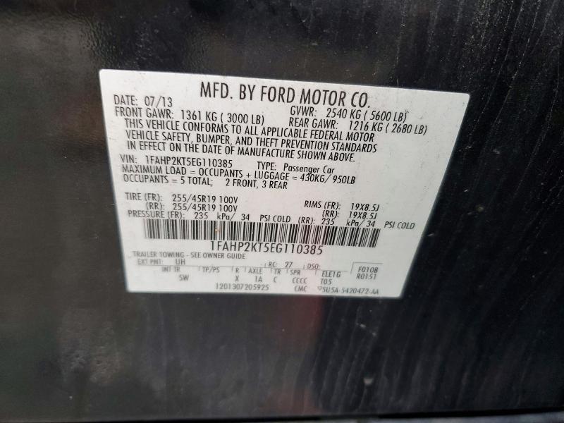 Продаж на аукціоні авто 2014 Ford Taurus, vin: 1FAHP2KT5EG110385, номер лоту: 71786206