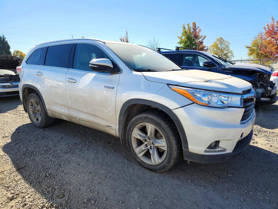 Продаж на аукціоні авто 2016 Toyota Highlander Hybrid, vin: 5TDDCRFH6GS018259, номер лоту: 71305896