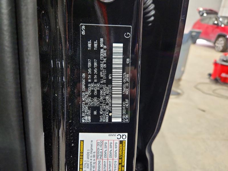 Продажа на аукционе авто 2026 Toyota 4runner, vin: JTEVA5BR9T5133743, номер лота: 72116496