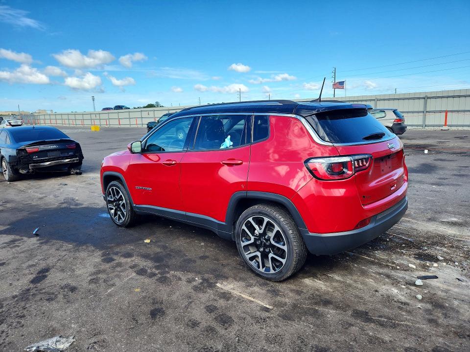 2018 Jeep Compass მანქანა იყიდება აუქციონზე, vin: 3C4NJCCB7JT411885, აუქციონის ნომერი: 71429056