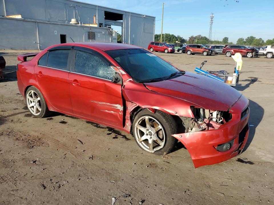 70915716 :رقم المزاد ، JA3AU26U98U040840 vin ، 2008 Mitsubishi Lancer مزاد بيع
