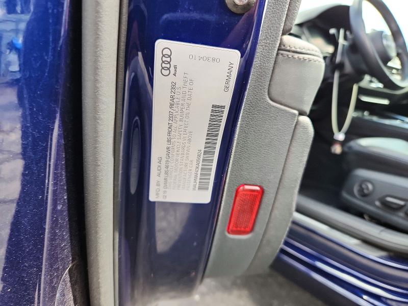Продажа на аукционе авто 2019 Audi A4, vin: WAUHMAF43KA056824, номер лота: 72393166