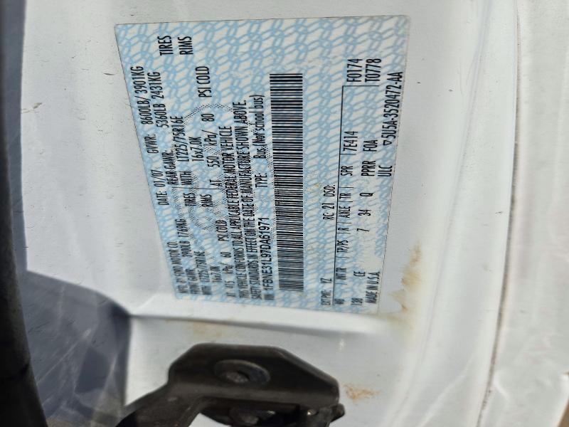 Продаж на аукціоні авто 2007 Ford Econoline, vin: 1FBNE31L97DA61971, номер лоту: 72169206