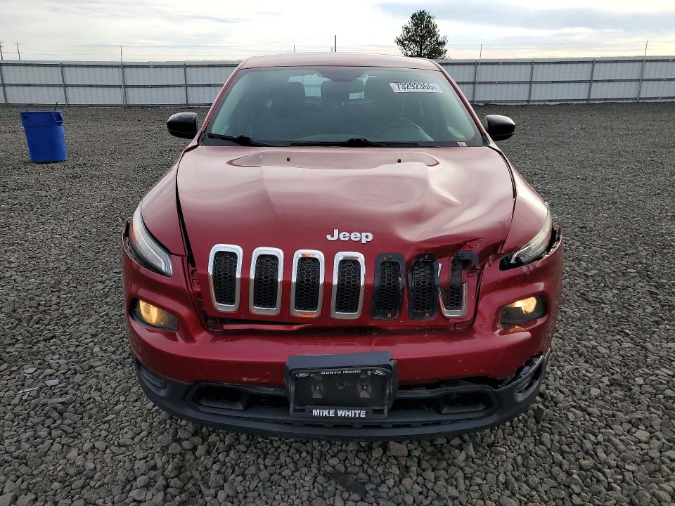 2016 Jeep Cherokee მანქანა იყიდება აუქციონზე, vin: 1C4PJMAS9GW337938, აუქციონის ნომერი: 73292366