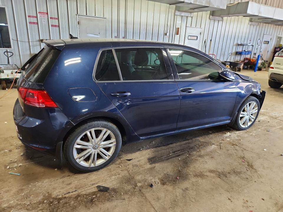 71306376 :رقم المزاد ، 3VW2A7AUXFM047183 vin ، 2015 Volkswagen Golf مزاد بيع