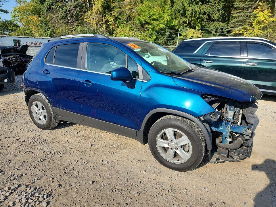2019 Chevrolet Trax მანქანა იყიდება აუქციონზე, vin: 3GNCJLSB2KL351483, აუქციონის ნომერი: 71364856