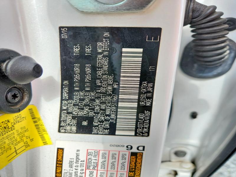 71976866 :رقم المزاد ، JTJBM7FX9F5119667 vin ، 2015 Lexus Gx مزاد بيع
