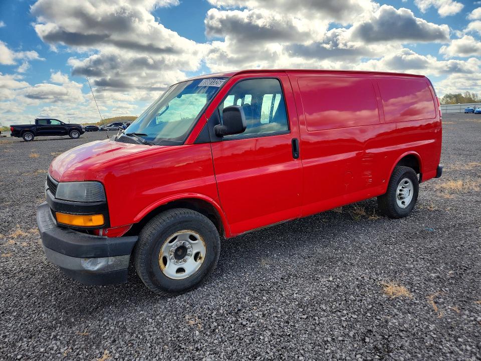 69601326 :رقم المزاد ، 1GCWGAFP9J1255094 vin ، 2018 Chevrolet Express 2500 مزاد بيع