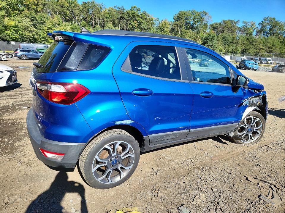 71638696 :رقم المزاد ، MAJ6S3JL5LC336413 vin ، 2020 Ford Ecosport مزاد بيع