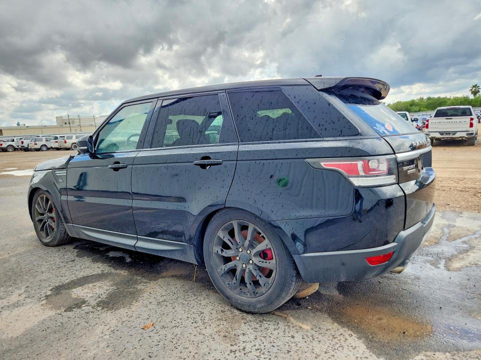 2016 Land Rover Range Rover Sport მანქანა იყიდება აუქციონზე, vin: SALWR2EF5GA589522, აუქციონის ნომერი: 71664346