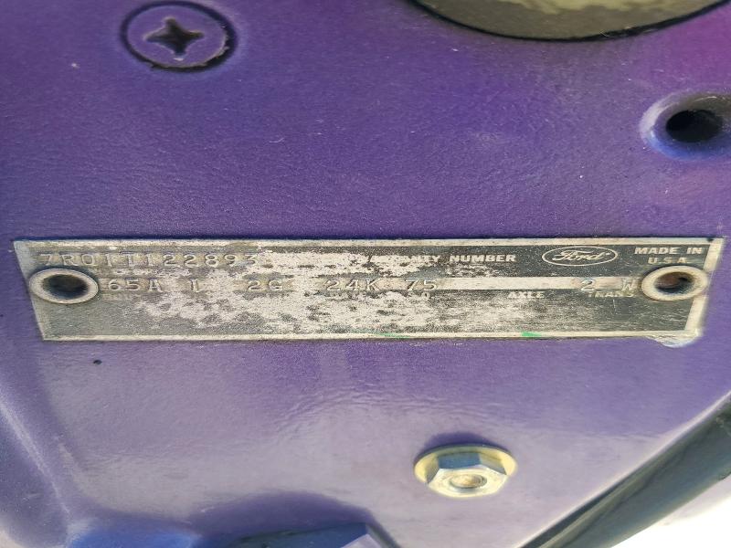 1967 Ford Mustang მანქანა იყიდება აუქციონზე, vin: 7R01T122893, აუქციონის ნომერი: 72349626