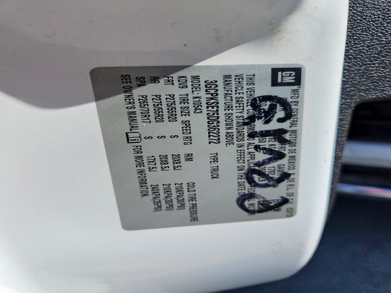 Aukcja sprzedaży 2013 Chevrolet Silverado, vin: 3GCPKSE75DG362272, numer aukcji: 71466626