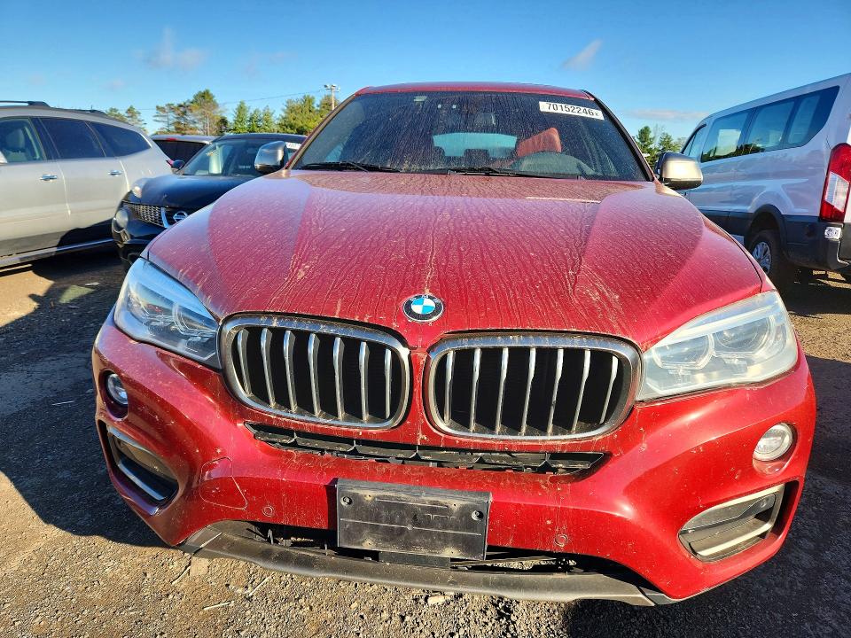 70152246 :رقم المزاد ، 5UXKU2C51J0X51186 vin ، 2018 Bmw X6 مزاد بيع