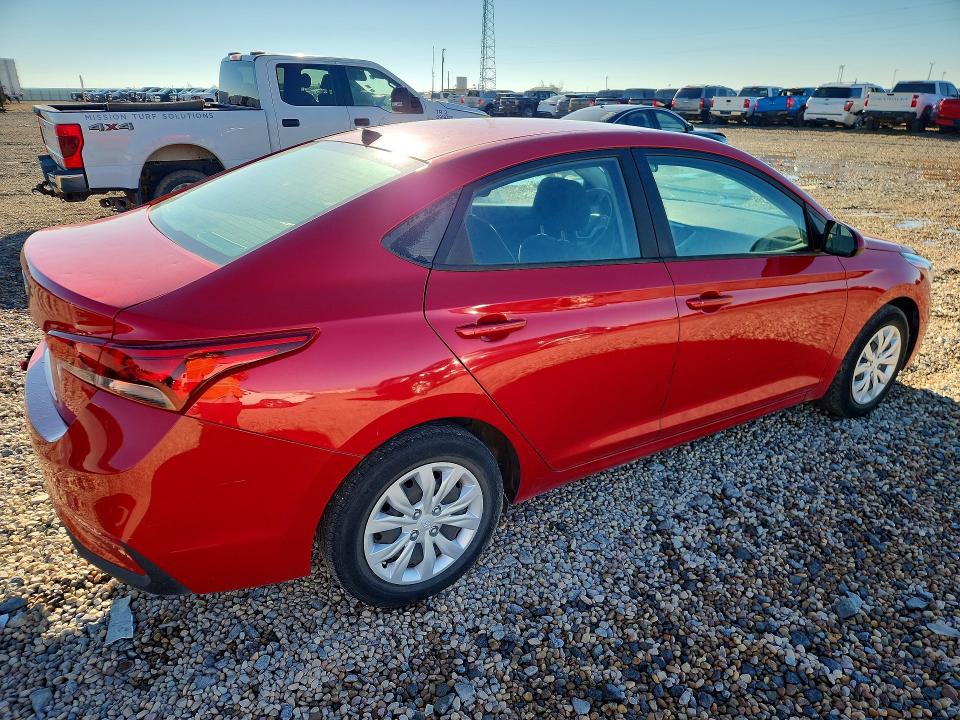 71638806 :رقم المزاد ، 3KPC24A66NE176910 vin ، 2022 Hyundai Accent مزاد بيع
