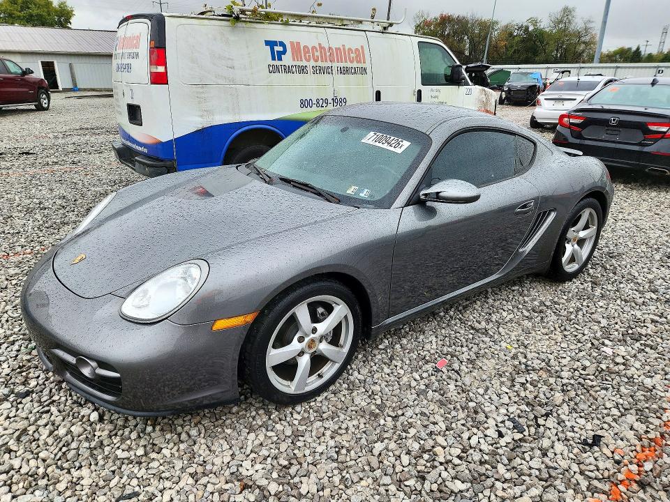 Продаж на аукціоні авто 2007 Porsche Cayman, vin: WP0AA29897U762154, номер лоту: 71009426