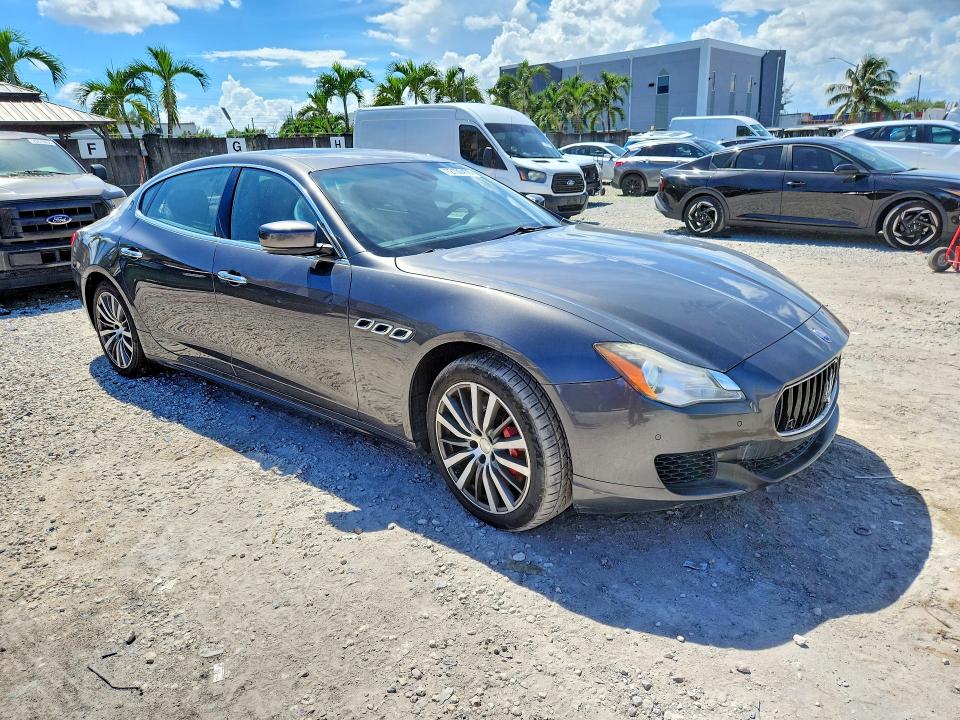 Продажа на аукционе авто 2016 Maserati Quattroporte, vin: ZAM56RRA0G1188541, номер лота: 72130406