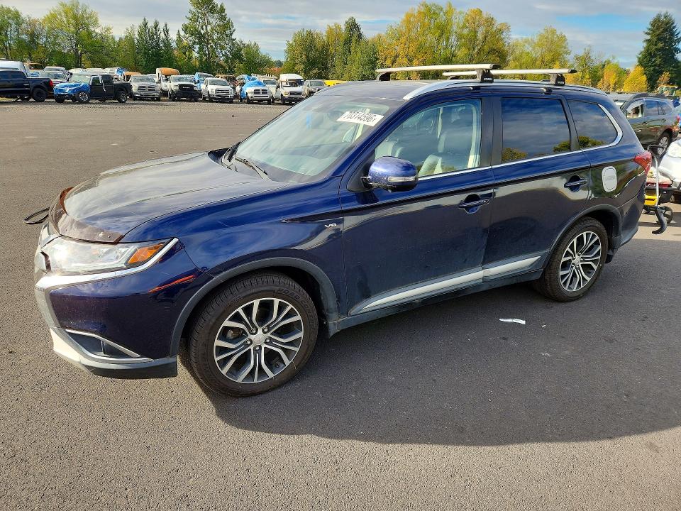 70314596 :رقم المزاد ، JA4JZ4AX0JJ004438 vin ، 2018 Mitsubishi Outlander مزاد بيع