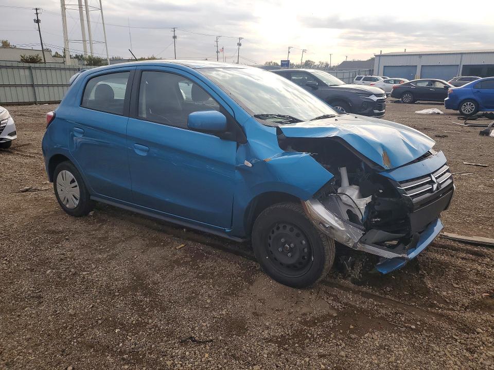 72135446 :رقم المزاد ، ML32AUHJ1RH036601 vin ، 2024 Mitsubishi Mirage مزاد بيع