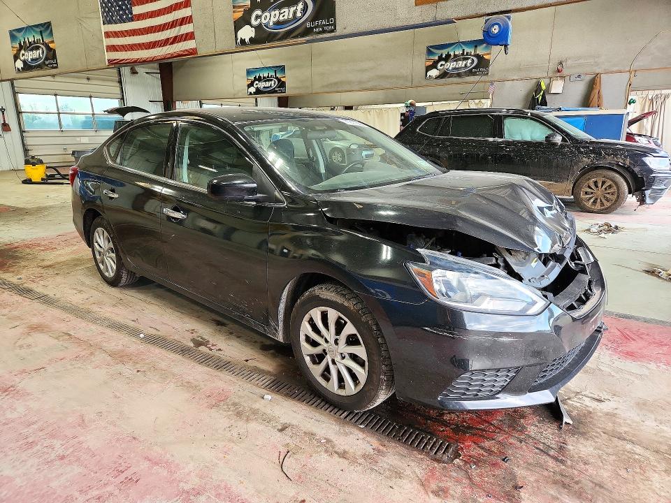 2019 Nissan Sentra მანქანა იყიდება აუქციონზე, vin: 3N1AB7AP6KY297614, აუქციონის ნომერი: 71977886