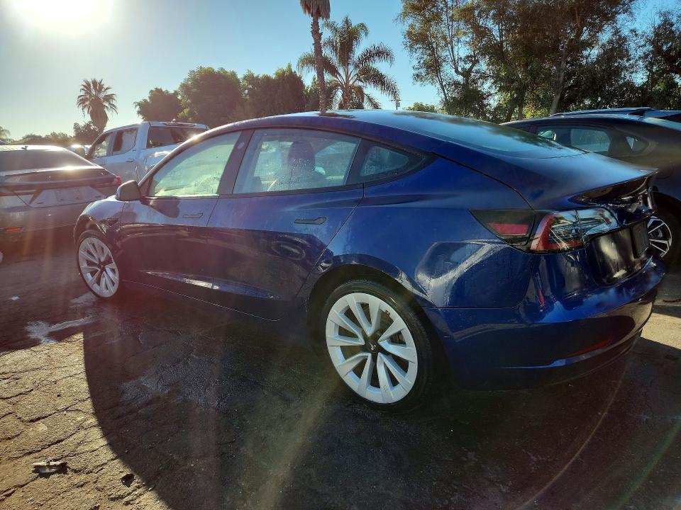 Продажа на аукционе авто 2022 Tesla Model 3, vin: 5YJ3E1EA3NF371622, номер лота: 72395286