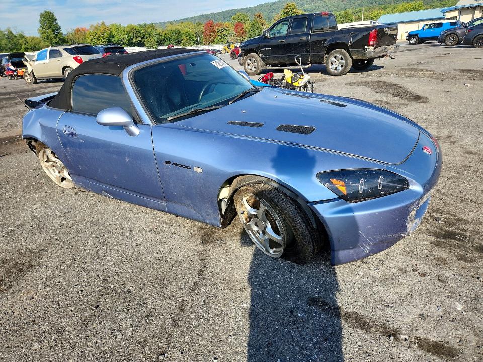 Продаж на аукціоні авто 2004 Honda S2000, vin: JHMAP21444T003581, номер лоту: 71227626