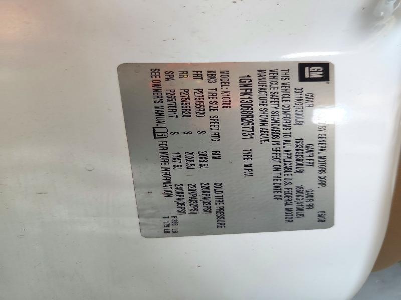 71324846 :رقم المزاد ، 1GNFK13068R267731 vin ، 2008 Chevrolet Tahoe مزاد بيع