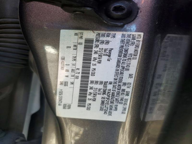 Продаж на аукціоні авто 2014 Ford Focus, vin: 1FADP3F21EL272043, номер лоту: 71630166
