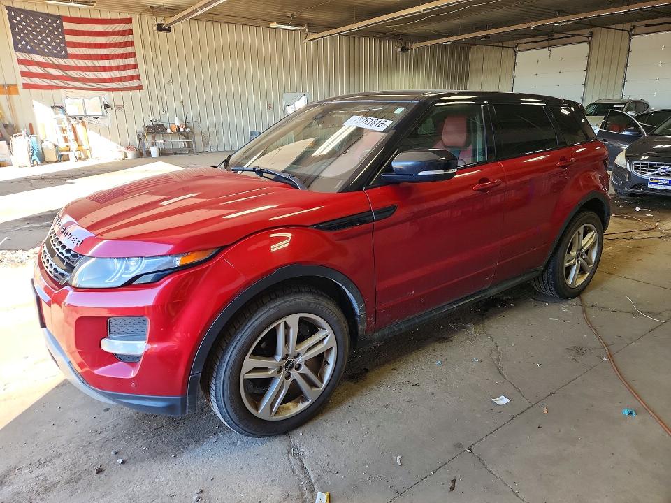 2012 Land Rover Range Rover Evoque მანქანა იყიდება აუქციონზე, vin: SALVT2BG3CH702394, აუქციონის ნომერი: 73761816