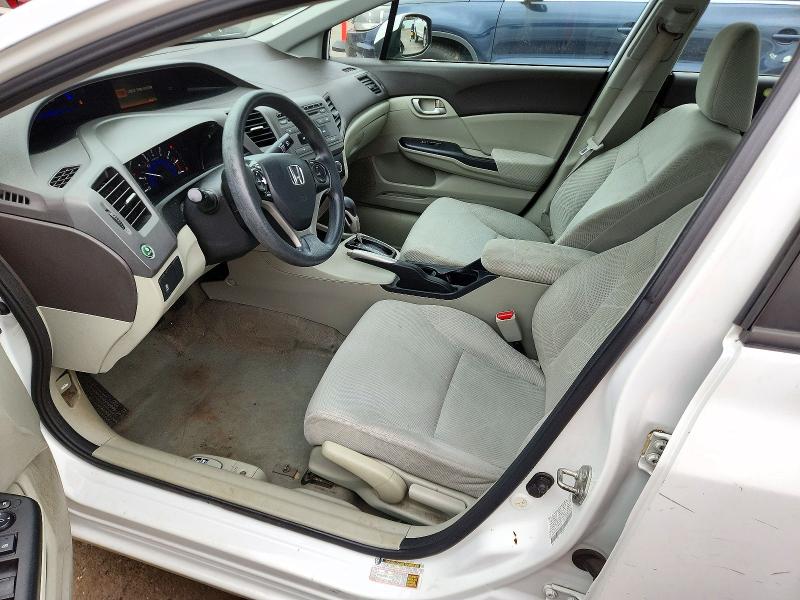 72102866 :رقم المزاد ، 2HGFB2F57CH317715 vin ، 2012 Honda Civic مزاد بيع