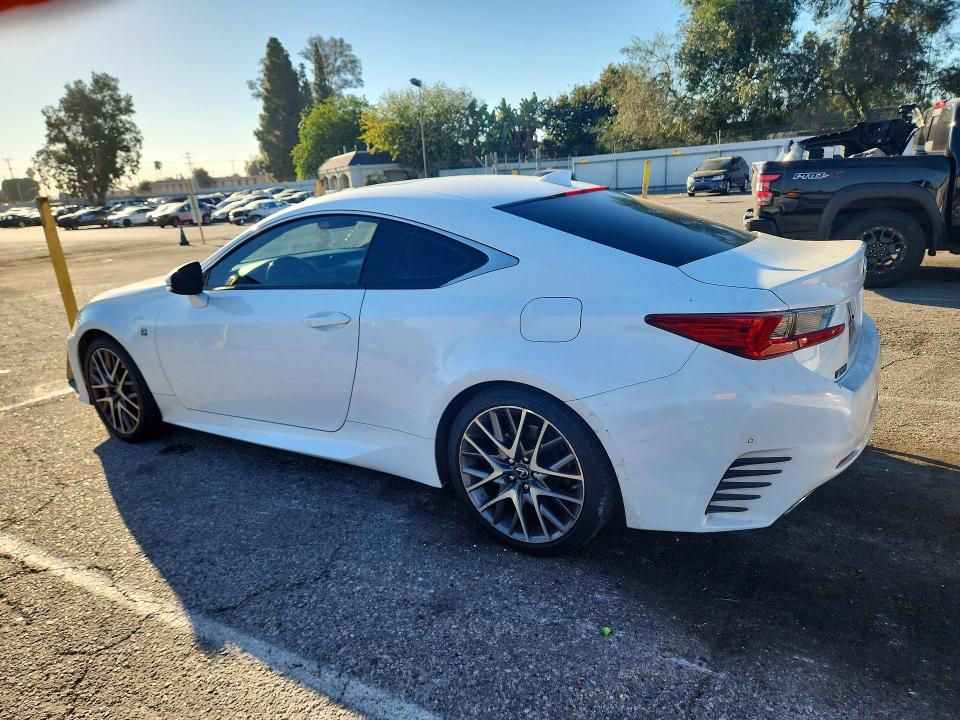 Продаж на аукціоні авто 2016 Lexus Rc, vin: JTHHE5BC8G5014359, номер лоту: 72226216