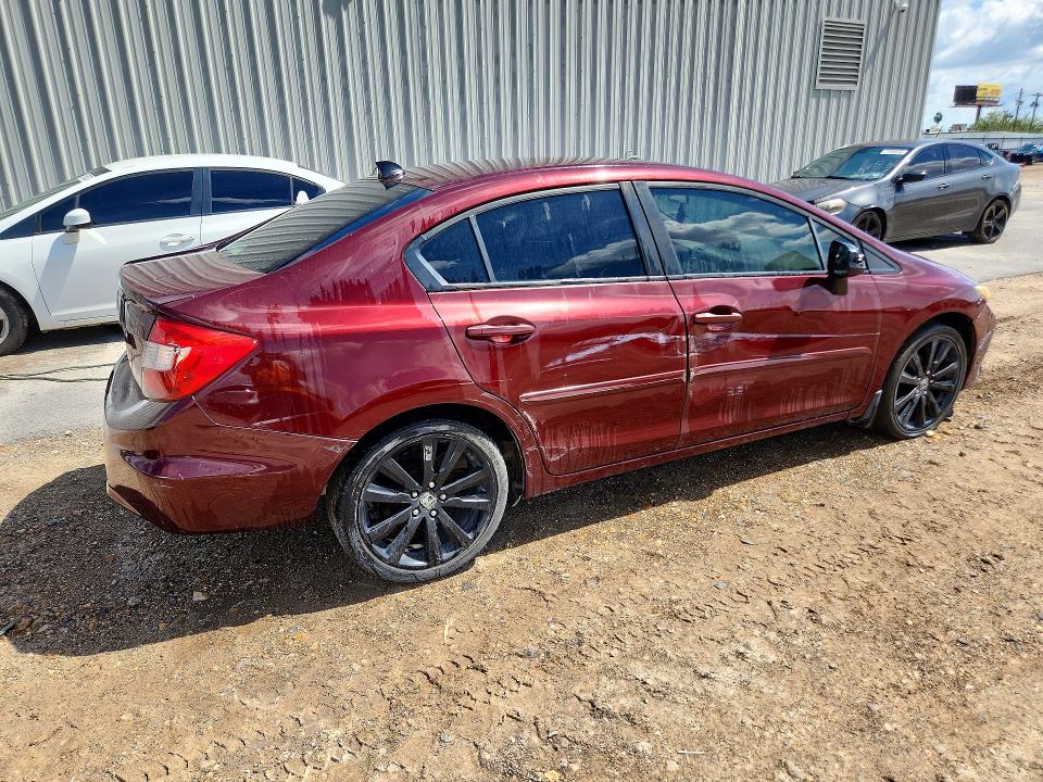 Продаж на аукціоні авто 2012 Honda Civic, vin: 2HGFB2F58CH541110, номер лоту: 71835496