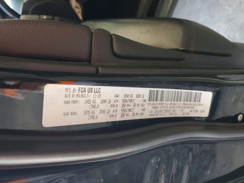 71858806 :رقم المزاد ، 1C4RJFAG7LC209371 vin ، 2020 Jeep Grand Cherokee مزاد بيع